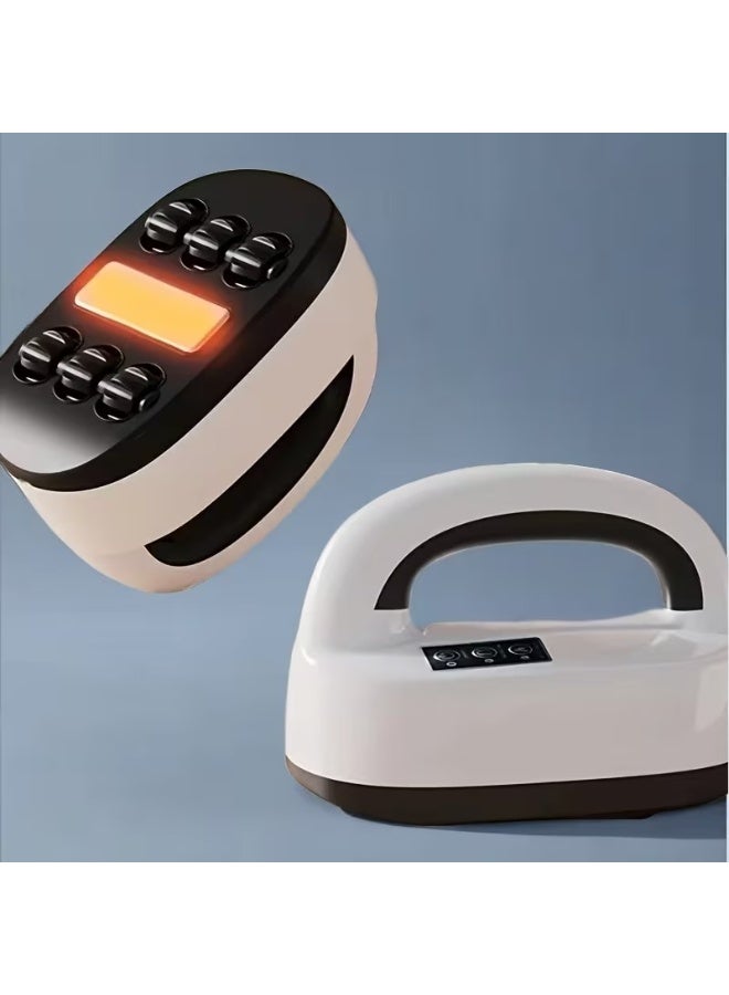 Heated 6D Roller Electric Massager – Deep Tissue Human-Like Massage with Multi-Level Heat, Menstrual Pain Relief, Muscle Relaxation and Blood Circulation Improvement, Home Portable Wellness Device - Image 5